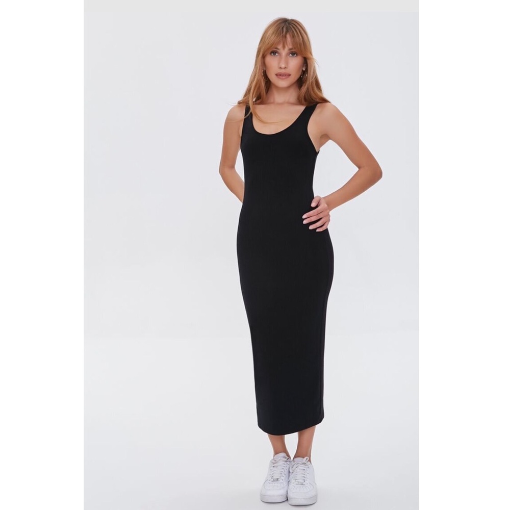 NWOT Ribbed Bodycon Midi Dress